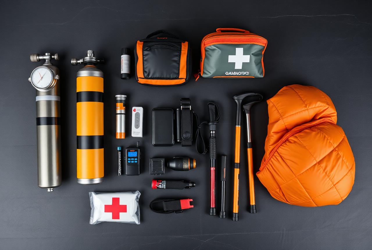 Kilimanjaro safety equipment